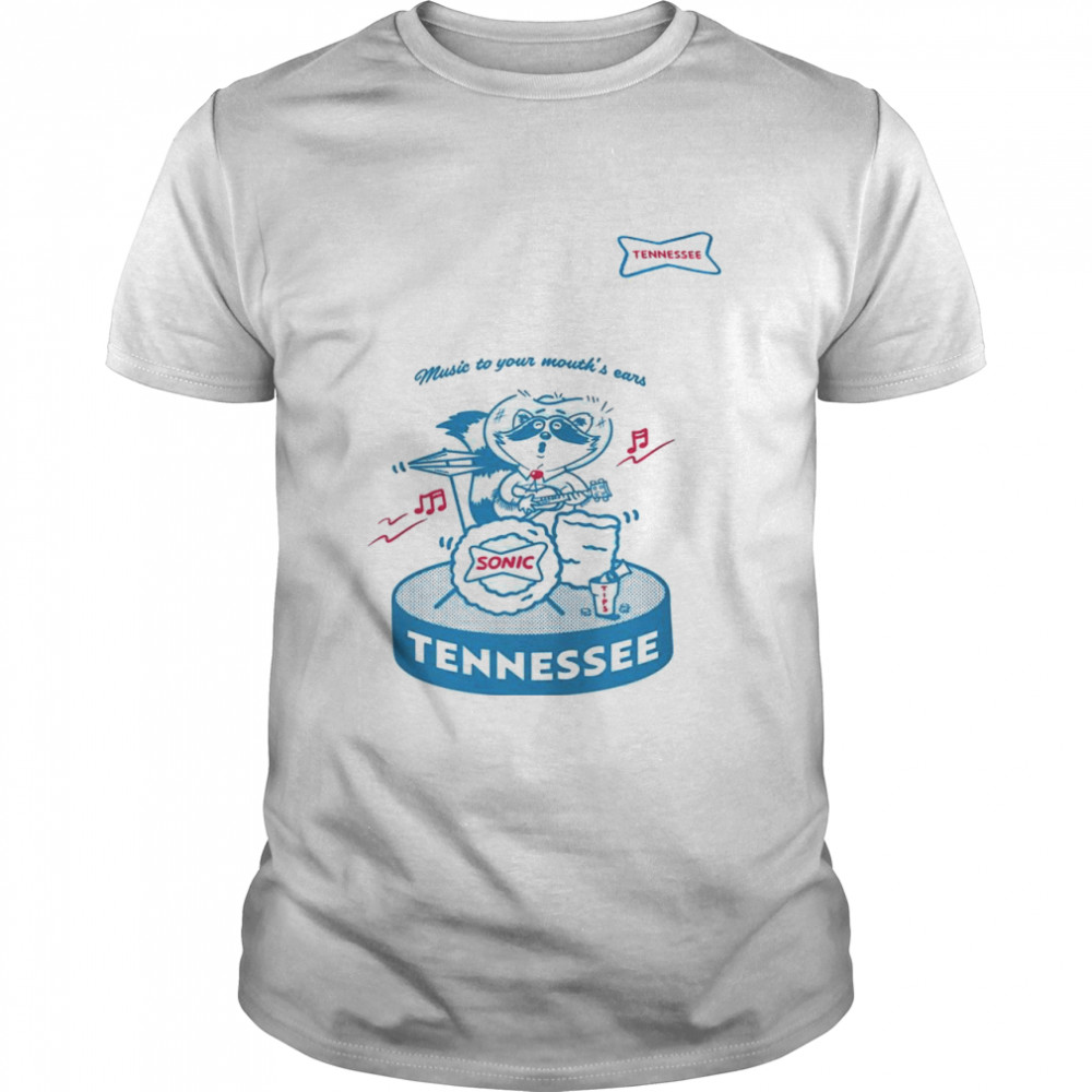 Sonic music to your mouth’s ears Tennessee shirt