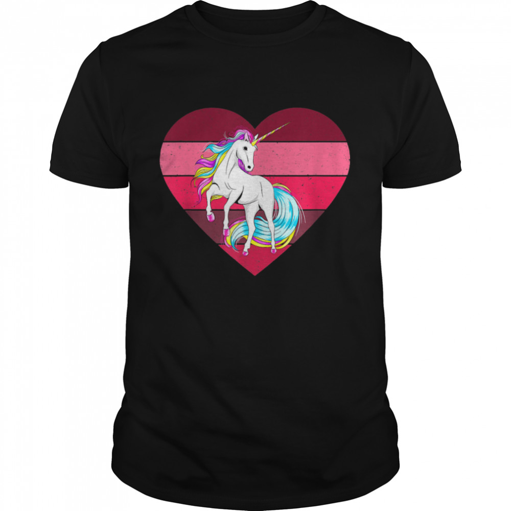 Girls Unicorn Sunset Shirt