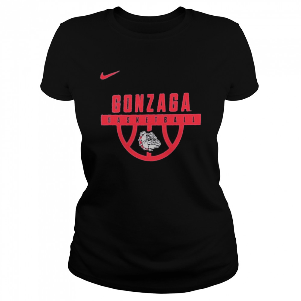 Gonzaga Bulldogs Basketball Drop Legend shirt Classic Women's T-shirt