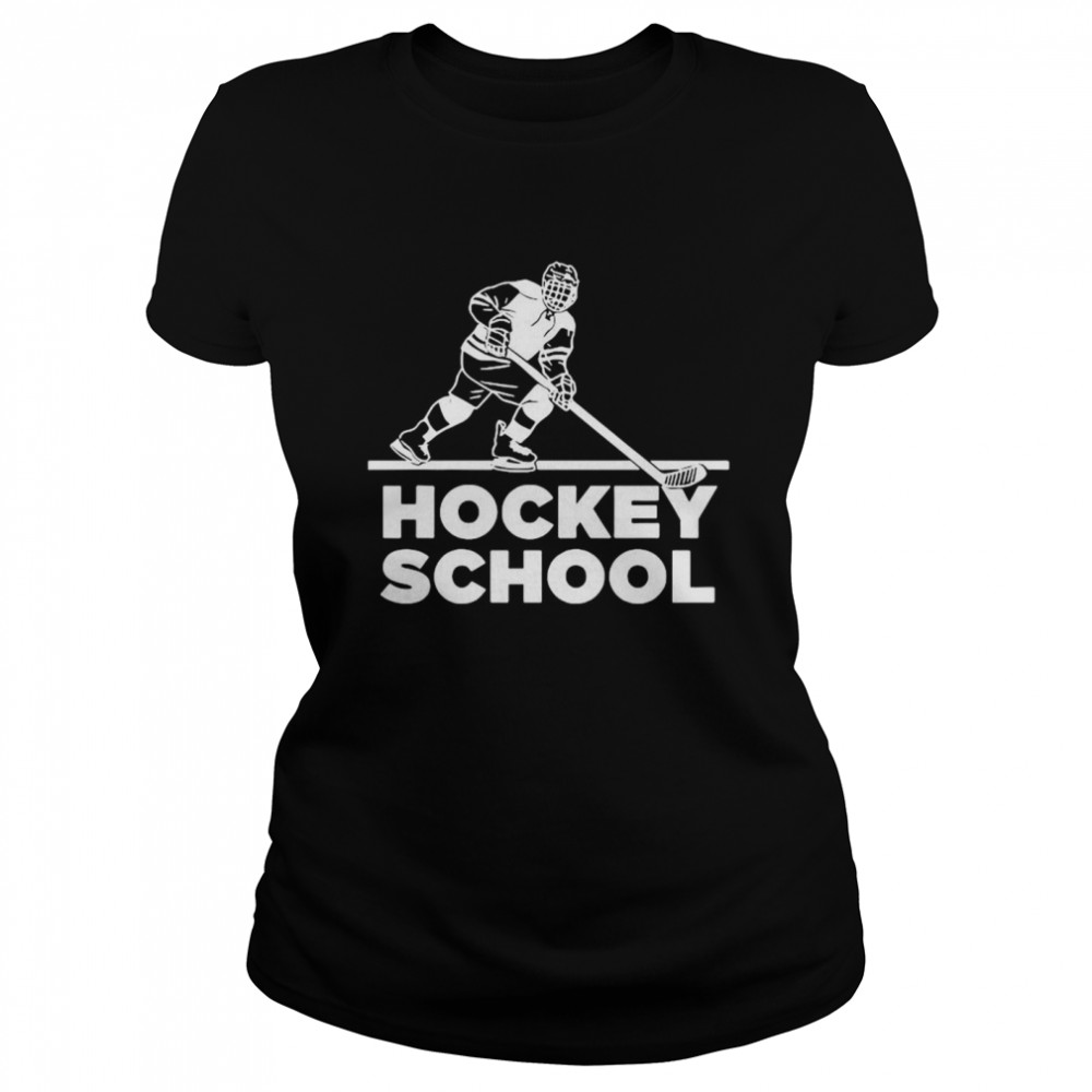 Hockey School W Tee shirt Classic Women's T-shirt