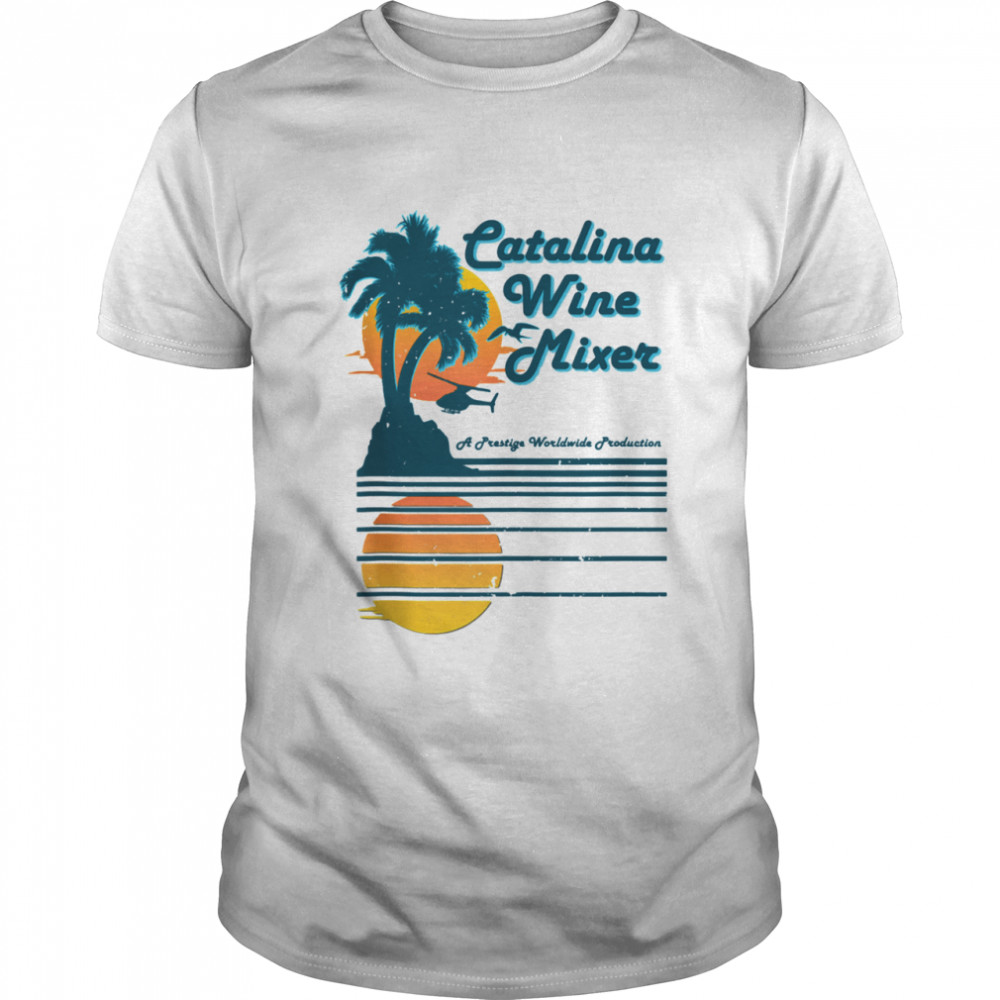 Mixer Catalina Wine Palm and beach shirt