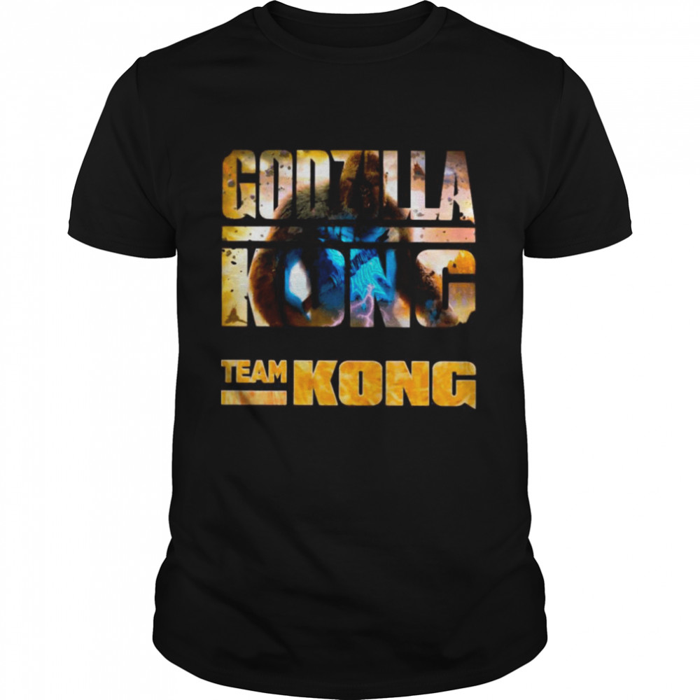 The Godzilla Vs Kong With Team Kong Lose shirt