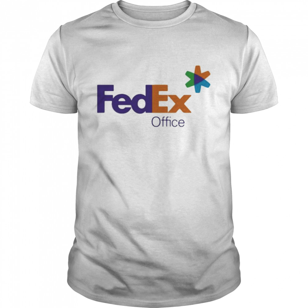 Fedex Office Logo Purple Orange Shirt