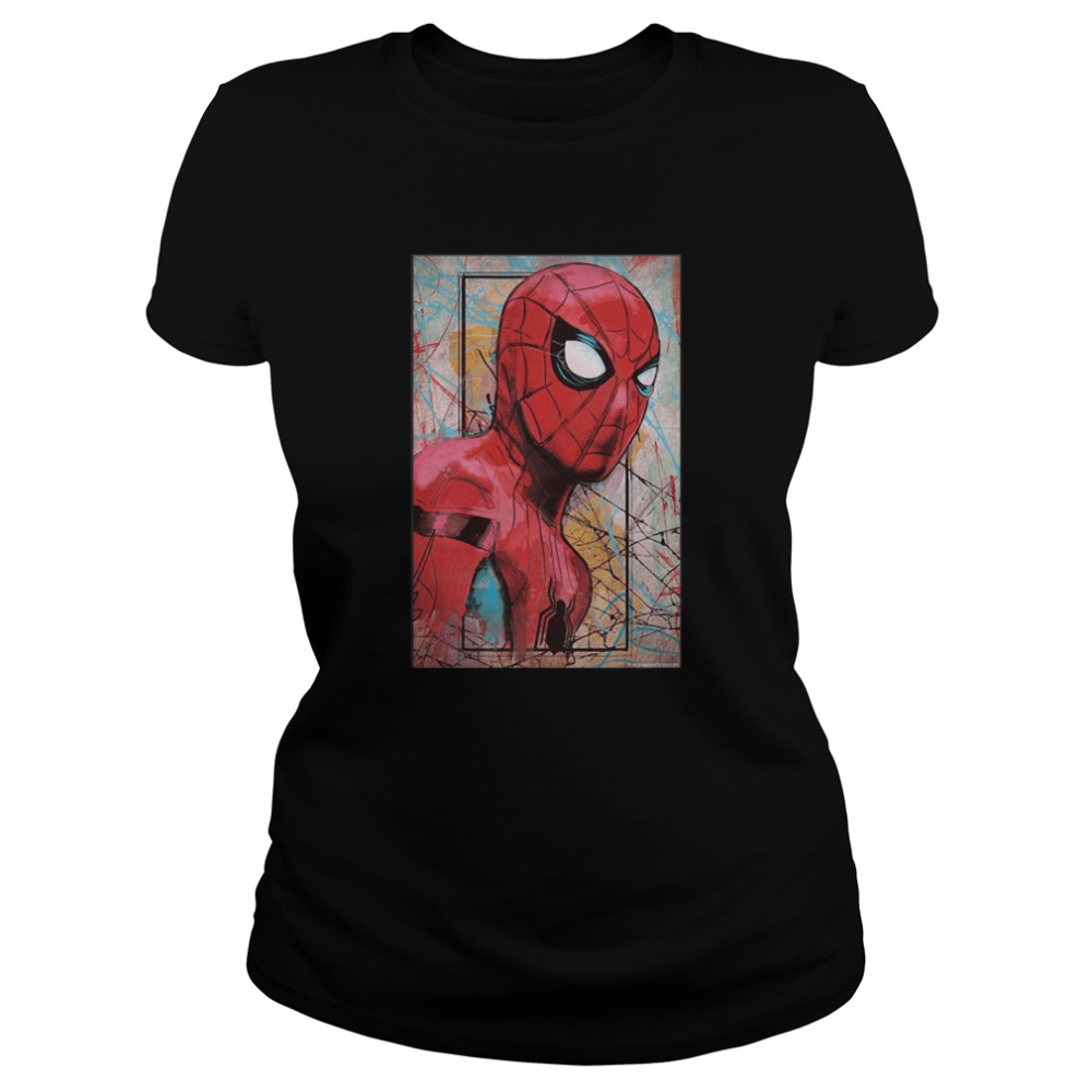 Marvel Spider-Man Far From Home Poster T-shirt Classic Women's T-shirt