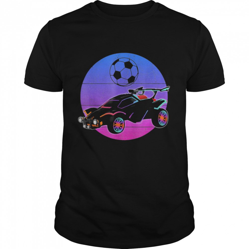 Retro Rocket RC Soccer Car League Gamer Shirt