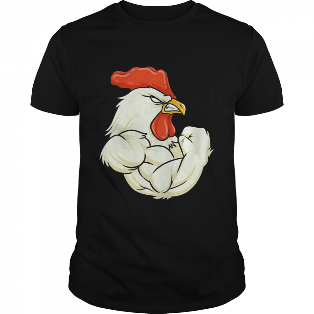 Strong Cook Chicken Gym shirt - Trend T Shirt Store Online