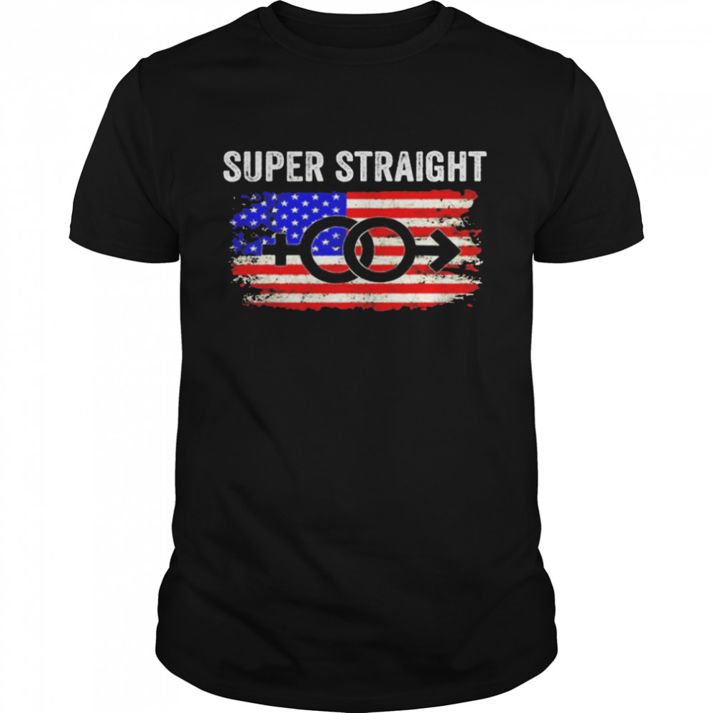 Super Straight American flag shirt