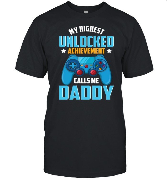 Gamer Dad Unlocked Video Gaming Father's Day shirt