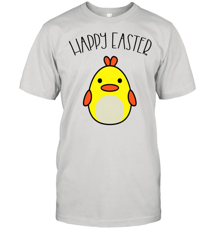 Happy Easter Egg Shaped Chick Kawaii Otaku Anime Shirt