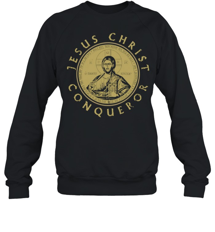 Jesus Christ Conqueror Orthodox Christianity  Unisex Sweatshirt