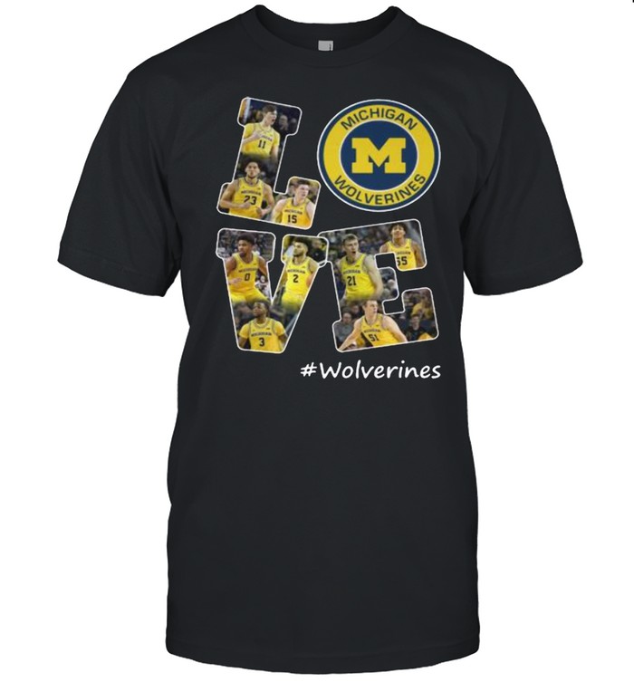 Michigan Wolverines Love shirt