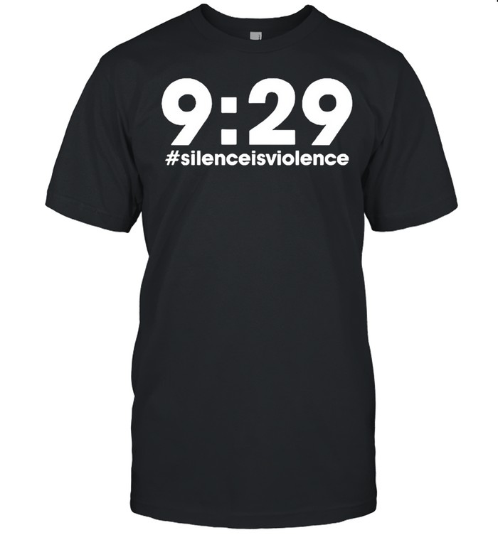 Nine Minutes 29 Seconds Social Justice Tribute Silenceisviolence shirt Classic Men's T-shirt