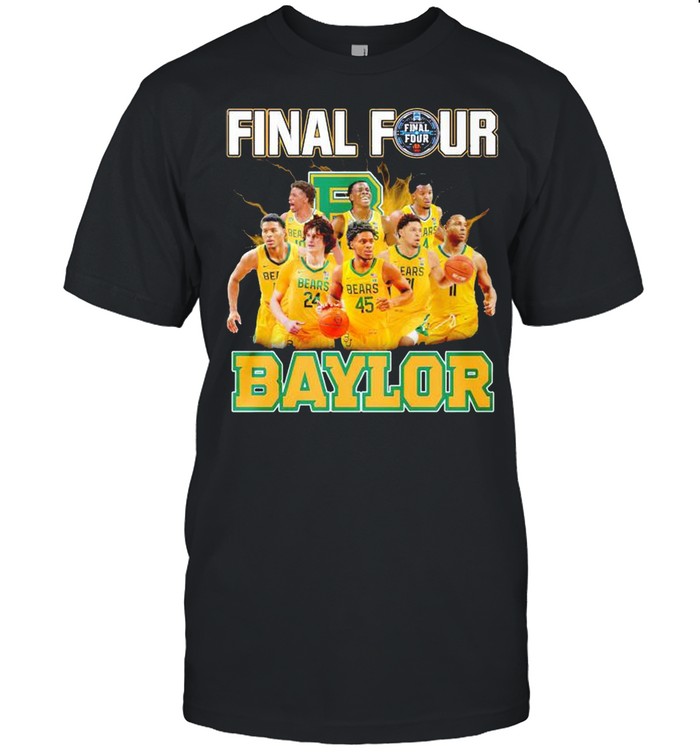 2021 Men’s Basketball Final Four Baylor shirt