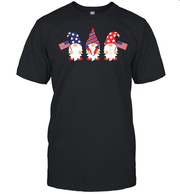4th Of July Gnomes Shirt American Flag Patriotic shirt