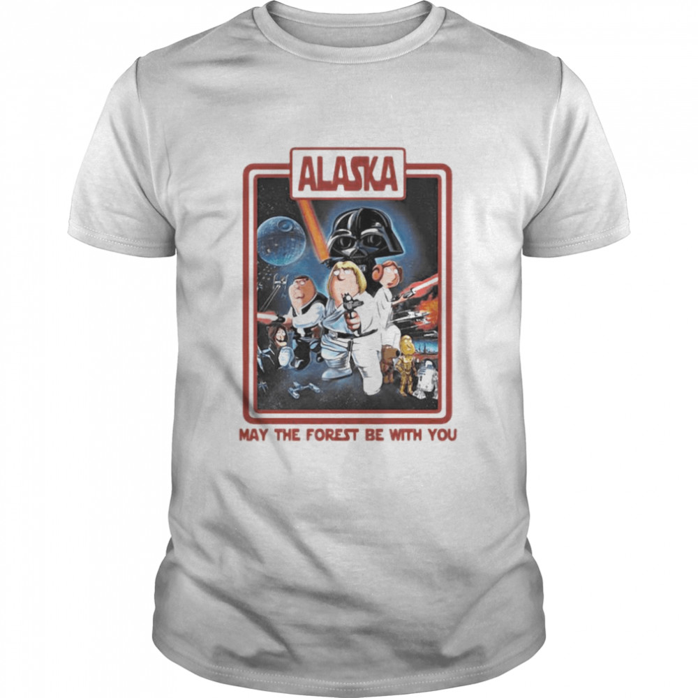 Alaska May The Forest Be With You Star Wars Classic Men's T-shirt