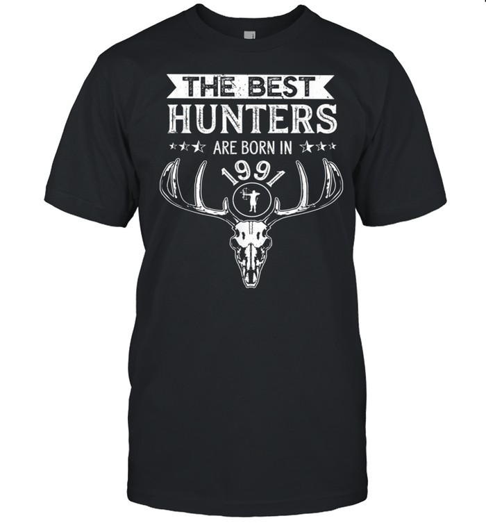 Cool 1991 Hunter Birthday Hunting 30th Birthday Bowhunting Shirt