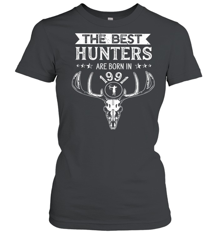 Cool 1991 Hunter Birthday Hunting 30th Birthday Bowhunting  Classic Women's T-shirt