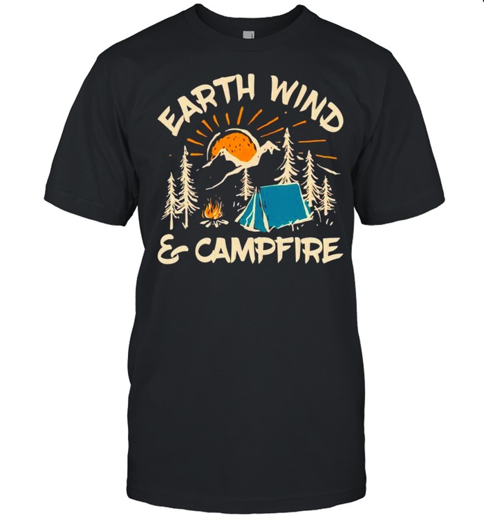 Earth wind and campfire shirt