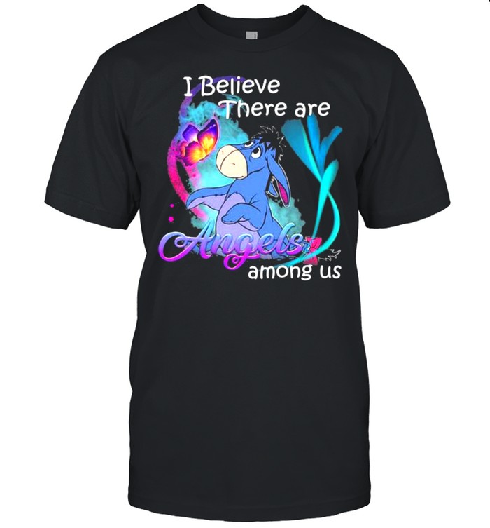 I Believe There Are Angels Among Us Donkey Shirt