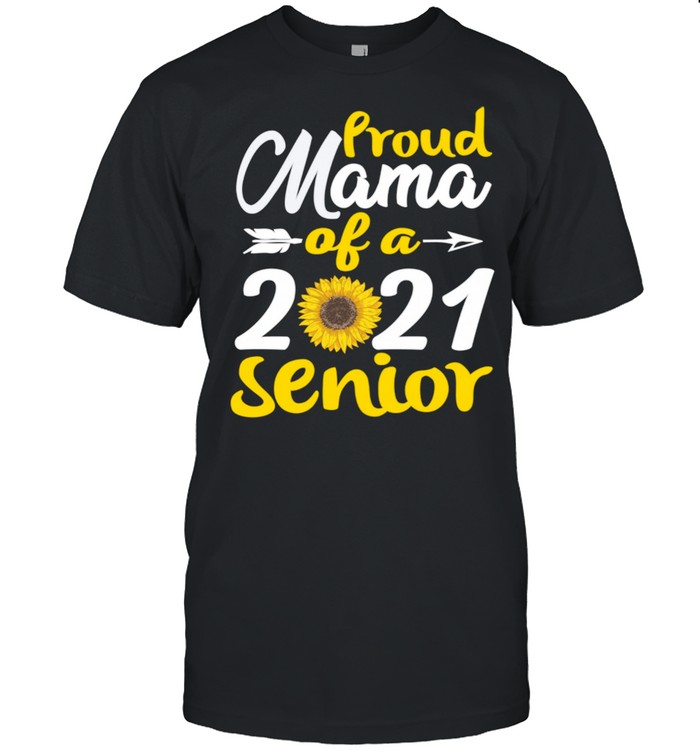 Proud Mama Of A 2021 Senior Graduates Mothers Day  Classic Men's T-shirt