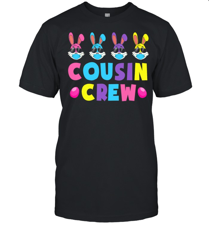 Cousin Crew Squad Easter Bunny Rabbits Toddler Shirt