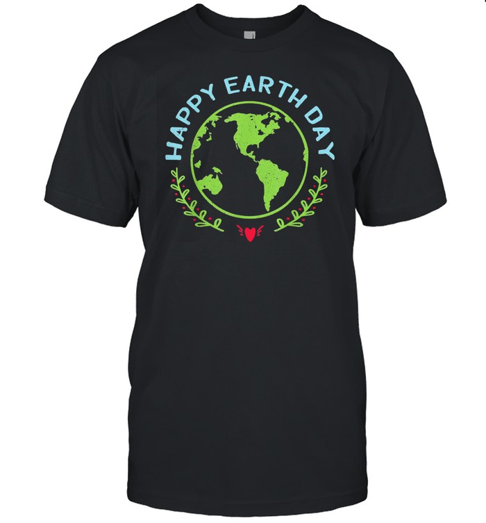 Happy earth day 2021 shirt