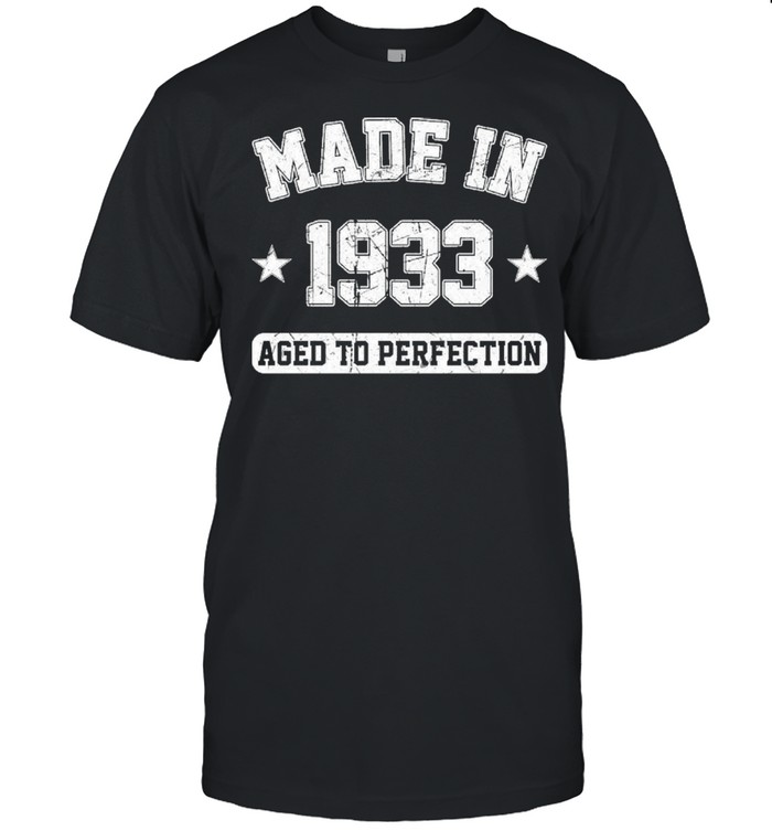 Made In 1933 aged to perfection shirt Classic Men's T-shirt