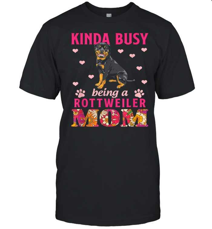 Rottweiler Mom Dog for Mother's Day Shirt