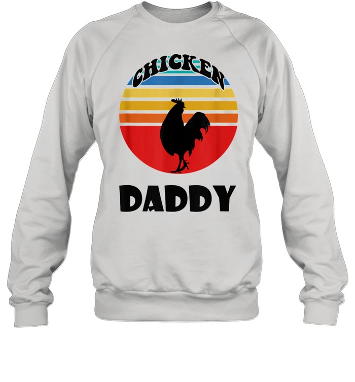 Chicken Daddy Retro Vintage Sunset Boys and  Unisex Sweatshirt