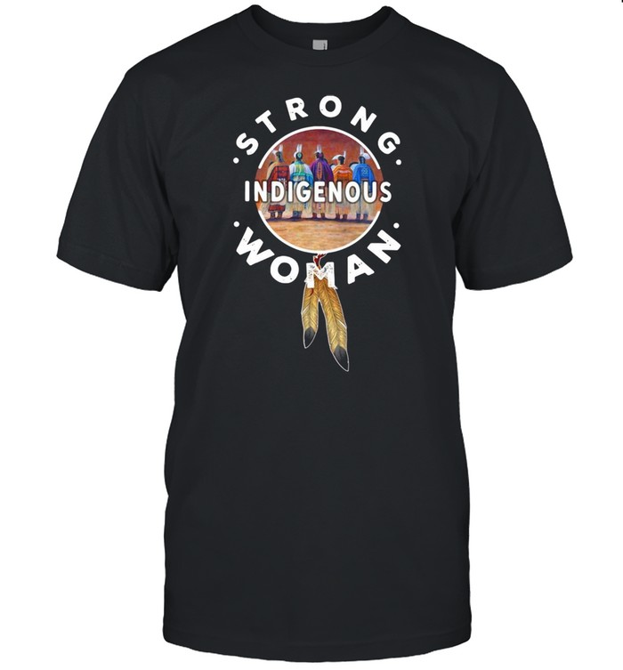 Strong Indigenous Woman T-shirt Classic Men's T-shirt