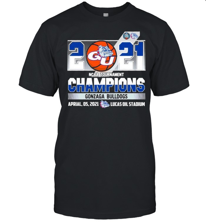 2021 NCAA Tournament Champions Gonzaga Bulldogs Team Basketball shirt Classic Men's T-shirt
