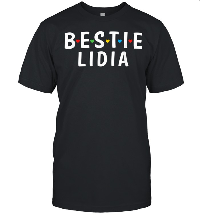 Bestie Lidia Name, Bestie Squad Design Best Friend Lidia shirt