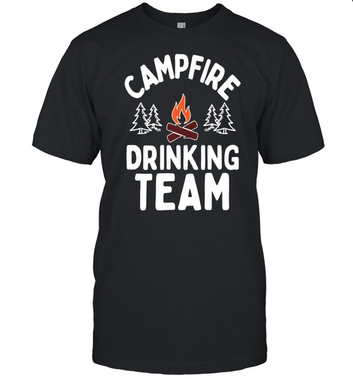 CAMPFIRE DRINKING TEAM Camper Life Shirt