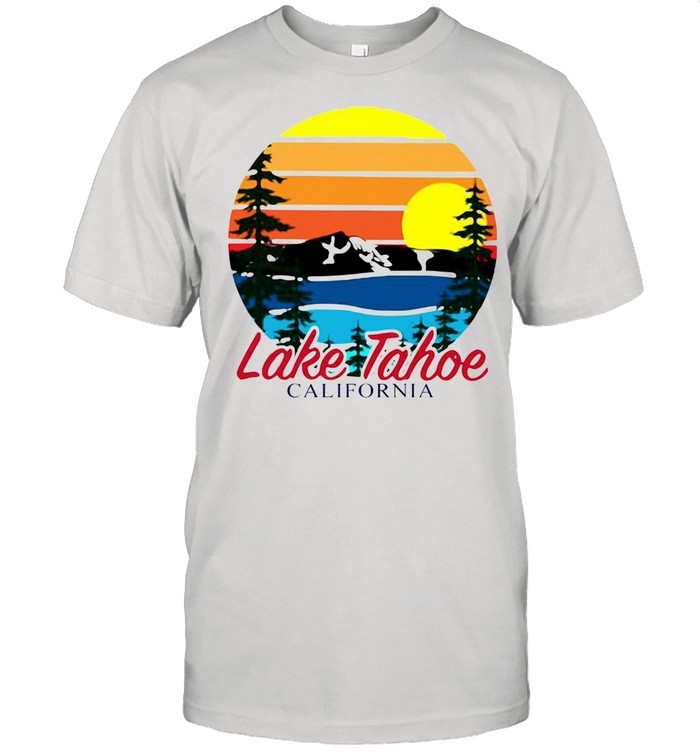 Lake Tahoe California Window T-shirt