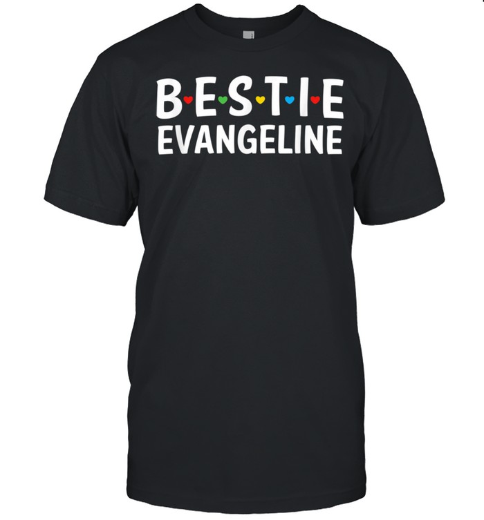 Bestie Evangeline Name, Bestie Squad Best Friend Evangeline shirt Classic Men's T-shirt
