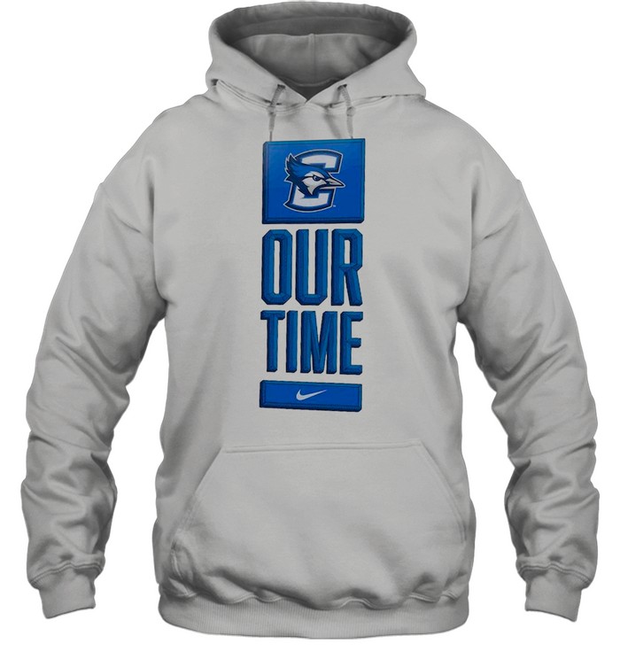 Nike Creighton Bluejays Basketball Our Time Bench Legend shirt Unisex Hoodie