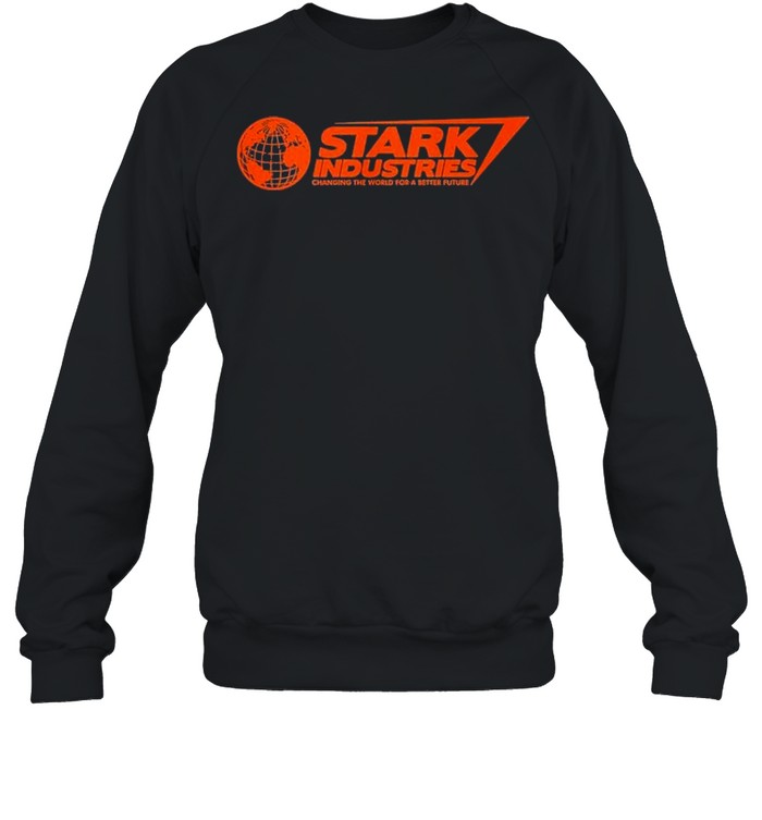 Starkin dustries changing the world for a better future shirt Unisex Sweatshirt