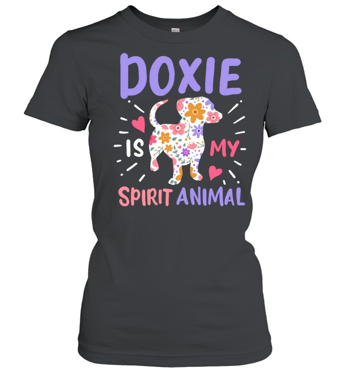 Doxie Dachshund Spirit Animal shirt Classic Women's T-shirt