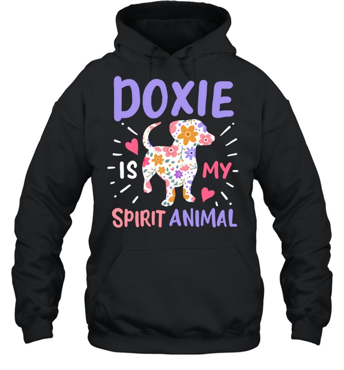Doxie Dachshund Spirit Animal shirt Unisex Hoodie