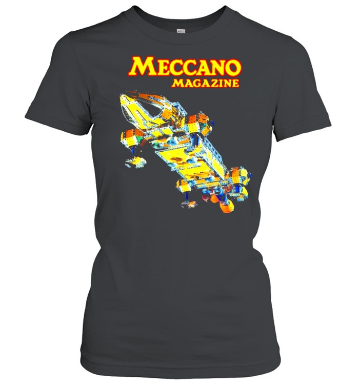 Maccano Magazine Moonbase Alpha Space 1999  Classic Women's T-shirt