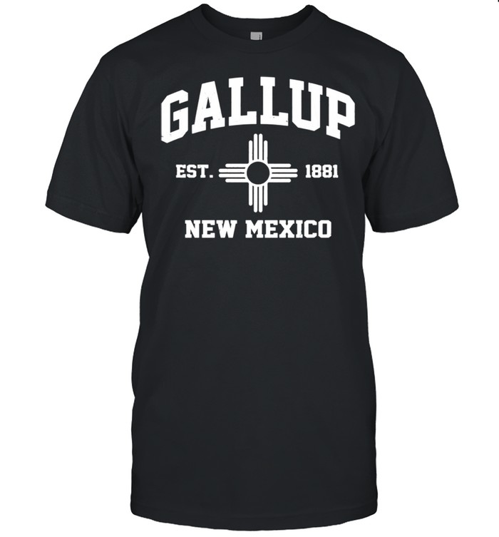 Gallup New Mexico NM vintage State Athletic style shirt