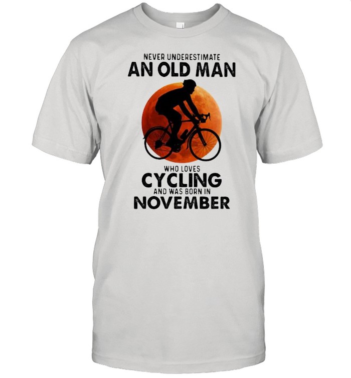 3XL This Old Man Was Born In November Is Me Tshirt Men White M