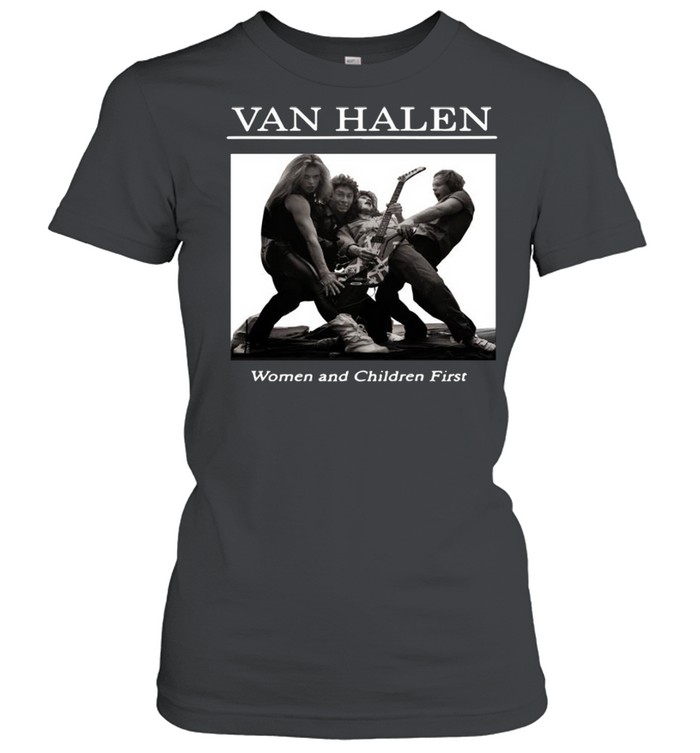 Rip Van Halen Women And Children First  Classic Women's T-shirt