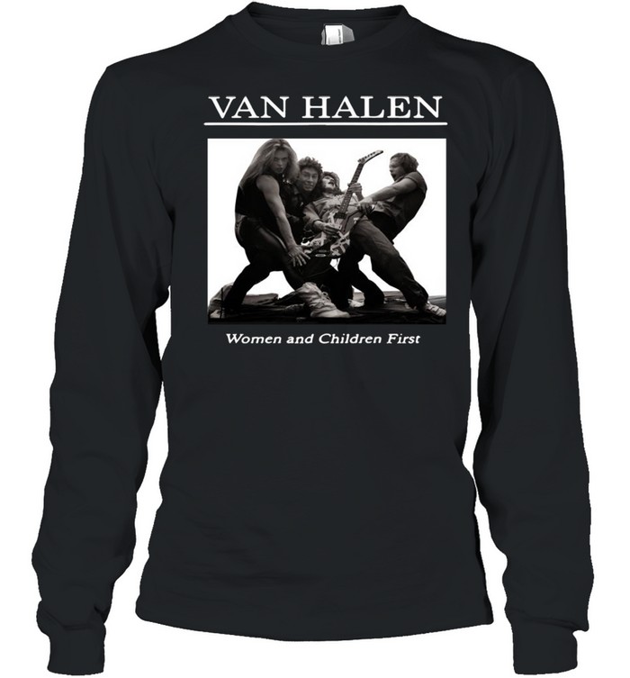 Rip Van Halen Women And Children First  Long Sleeved T-shirt
