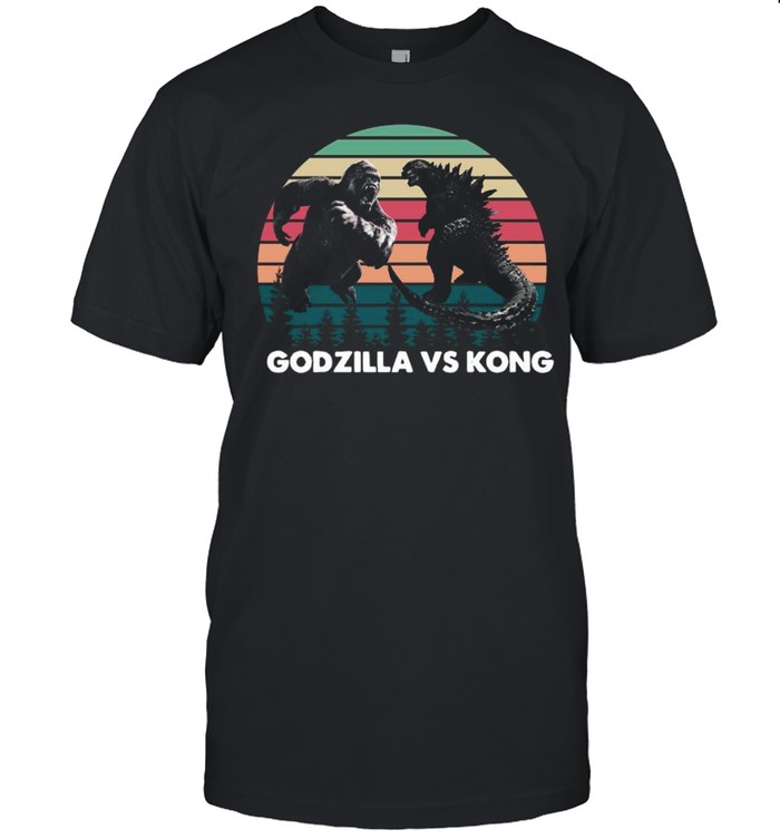 Godzilla vs Kong , Kaiju Godzilla Retro Kong  Rodan Mothra Monster, Godzilla shirt Classic Men's T-shirt