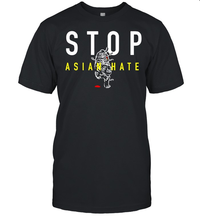 Stop Asian Hate – Bleeding Tiger shirt Classic Men's T-shirt