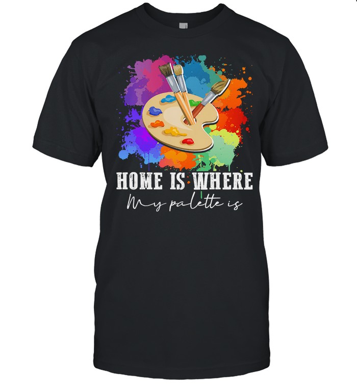 Home is where my palette is shirt Classic Men's T-shirt