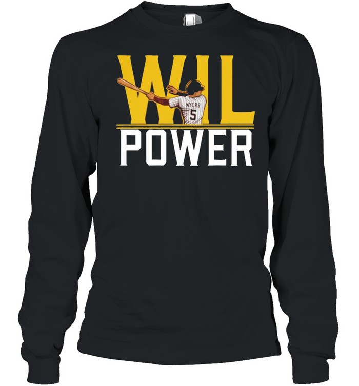 Wil Myers Wil power San Diego Padres shirt Long Sleeved T-shirt