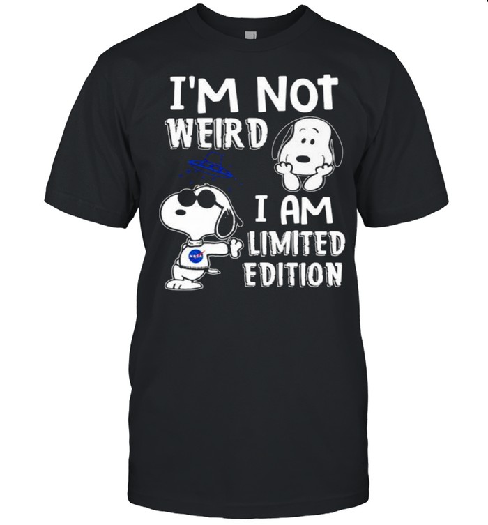 Im Not Weird I Am Limited Edition Snoopy  Classic Men's T-shirt