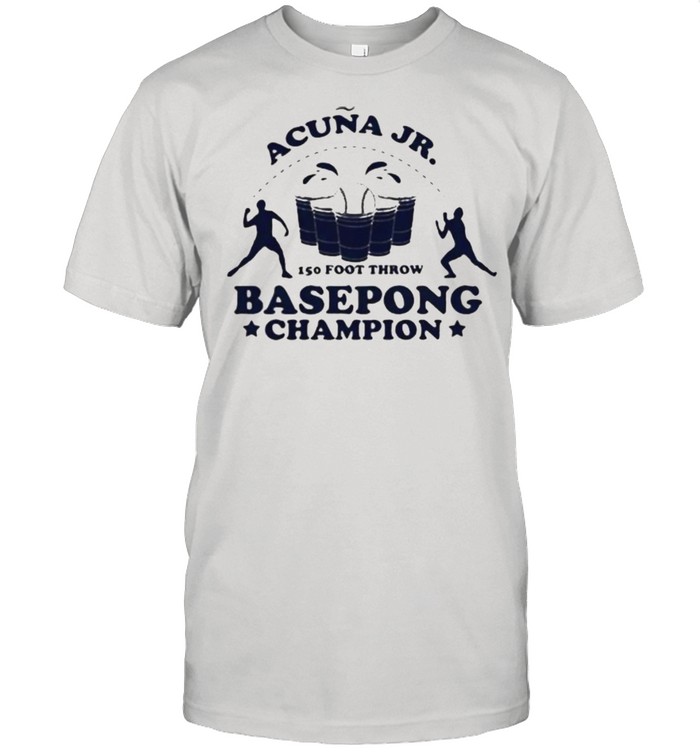 Acuña Jr. Basepong Champion  Classic Men's T-shirt